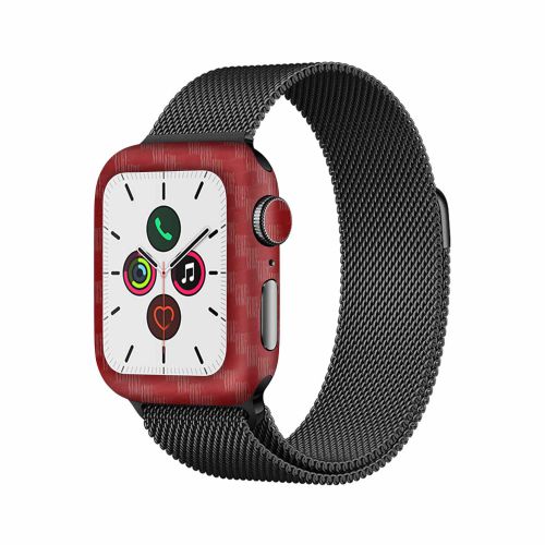 Apple_Watch 5 (40mm)_Red_Fiber_1